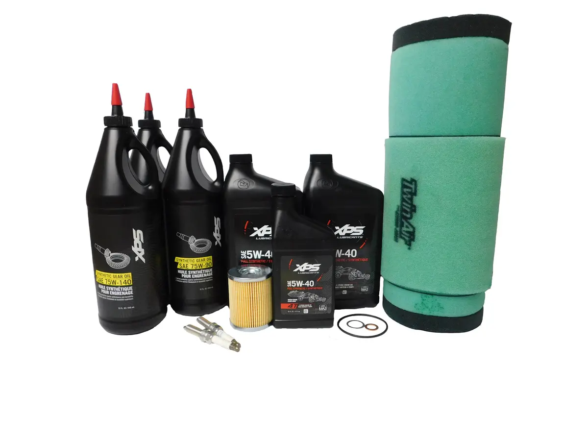 2019-2026 Can-Am Maverick Sport Max 1000 R Oem Full Service Kit Twin Air Filter C64 1