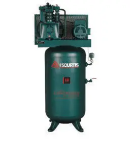 Fs-Curtis Ca5+ Vertical Simplex Air Compressor – 5 Hp Two-Stage, 80 Gallon, 18.5 Cfm @ 175 Psi 1