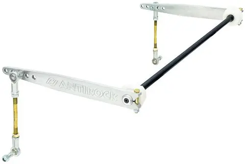 Rock Jock Antirock Front Aluminum Sway Bar Kit For '97-'06 Jeep Wrangler Tj / '04-'06 Lj Unlimited 1