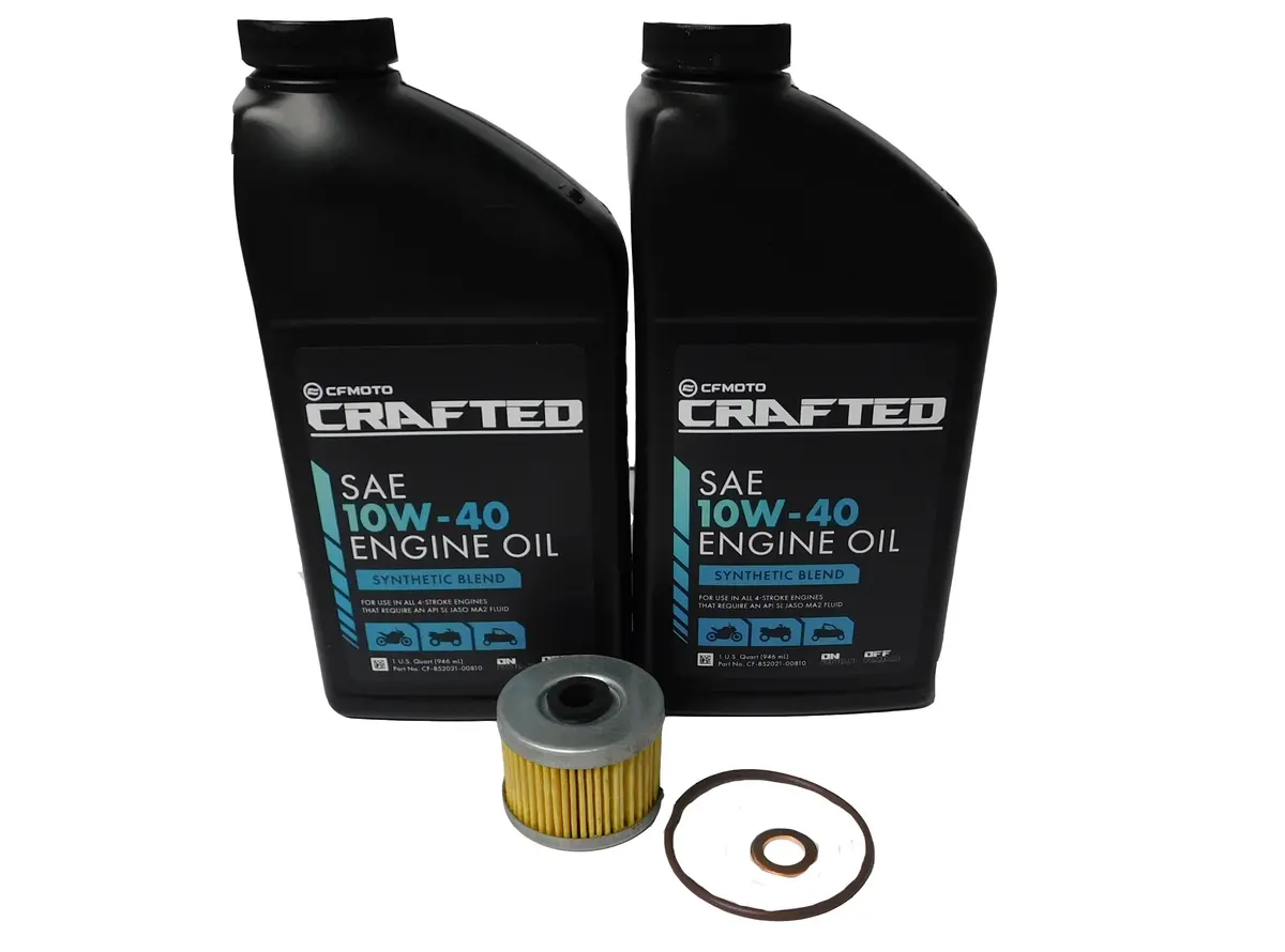2022-2026 Cf-Moto 300Nk/Ss Oil Change Kit Cf-852021-00812 1