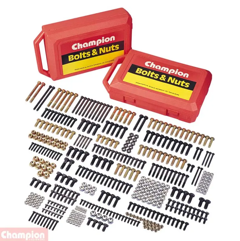 Champion Metric Case Of Bolts (600 Pieces) 37 Sizes Cma1 1