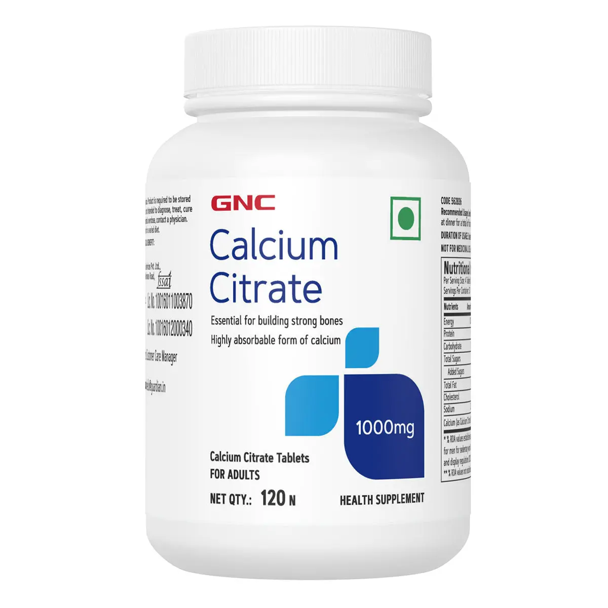 Calcium Citrate 1000Mg 1