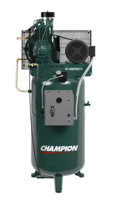 Champion Vr3f-8 – 3 Hp Two-Stage Reciprocating Air Compressor | 80-Gallon Vertical Tank 1