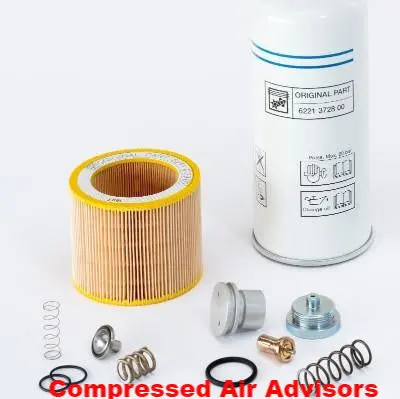 Chicago Pneumatic Qrs 20-25-30 Hpd - 2,000 Hour Preventative Maintenance Kit - 2200902715 1