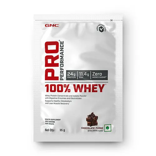 100% Whey Protein Sachets 35Gm Chocolate Fudge 1