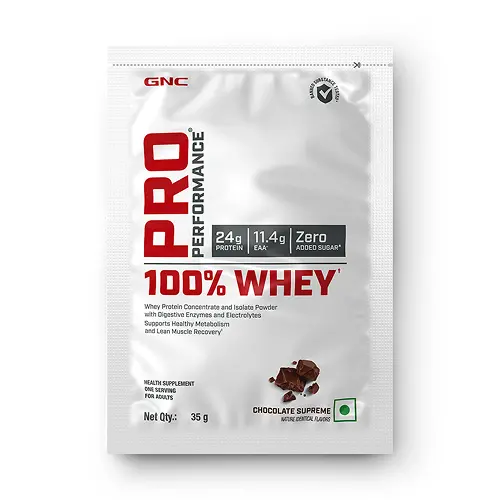 100% Whey Protein Sachets 35Gm Chocolate Supreme 1