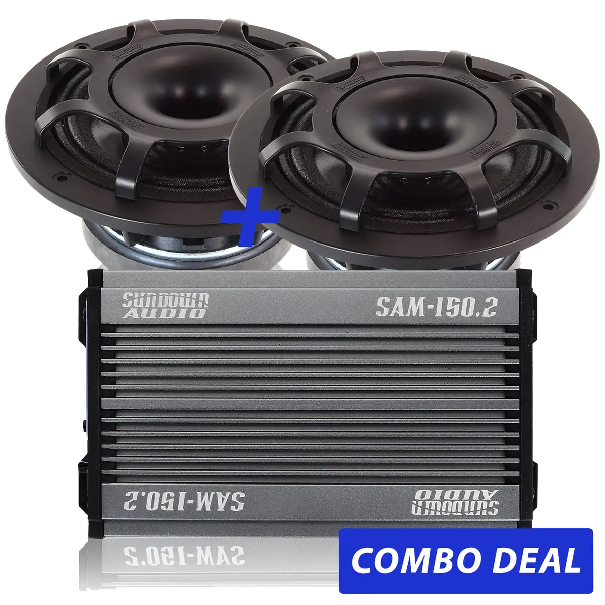 2 Bps-6.5" Powersports Speakers & 1 Sam-150.2 Combo Deal 1