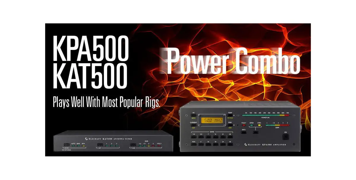 Kpa500 & Kat500 Power Combo (Note: Select 1 Pwr Cable Below) $75 Package Savings + $30 Disc + Free Shipping! 1