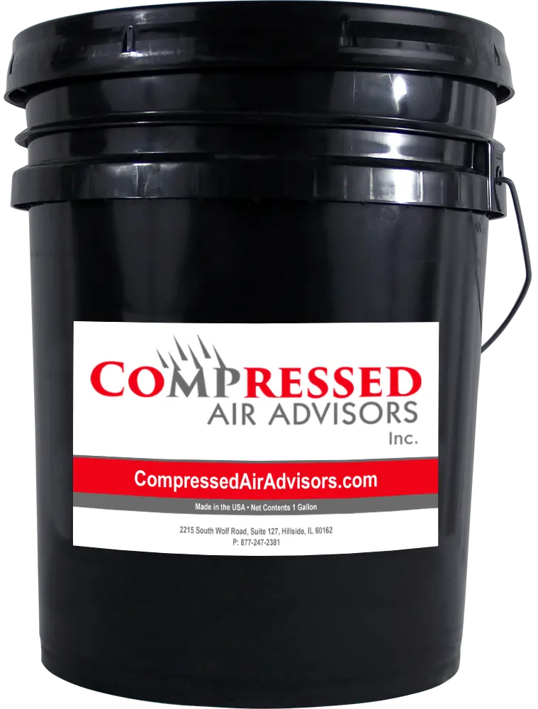 Caa-6043-46 -Chicago Pneumatic Rotair Plus Oem Replacement Semi-Synthetic 6000 Hour Compressor Fluid - 5 Gallon 1