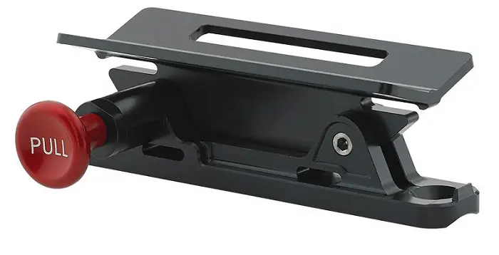 Dv8 Offroad Universal Fire Extinguisher Mount Quick Release - Black Billet Cnc 1