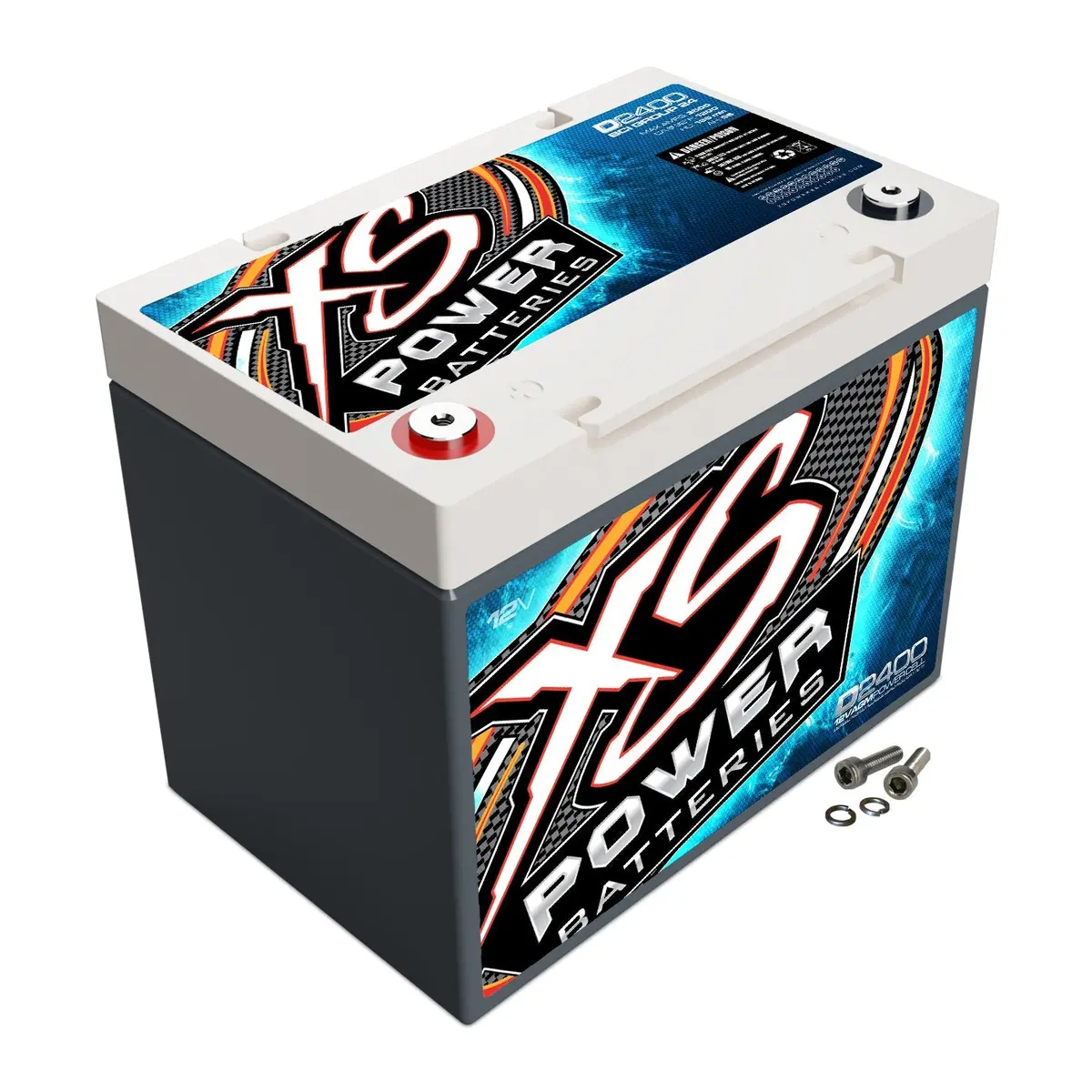 Xs Power D2400 12V 3500A 1200Ca Agm Car Audio Battery/Powercell Group 24 1