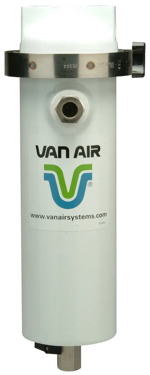 Van Air Deliquescent Air Dryer D2 - 7 Scfm - 1/2" Connections 1