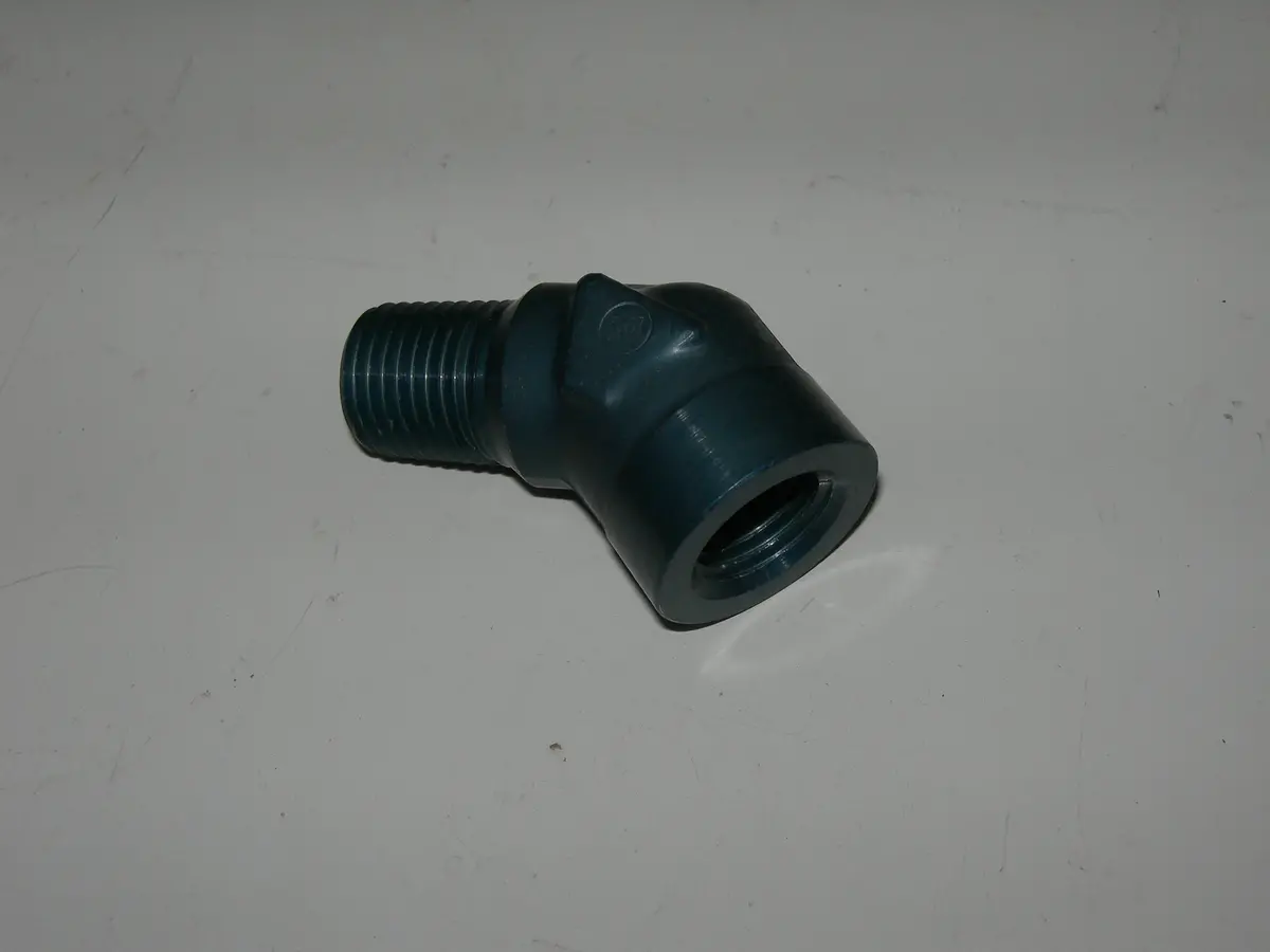 Union, Pipe/Pipe 45' - 1/2" Male Npt - 1/2" Female Npt 1
