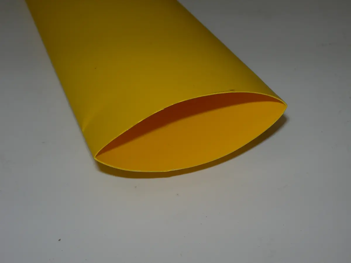 Tubing, Heat Shrink - 1 1/2" Id Yellow 1