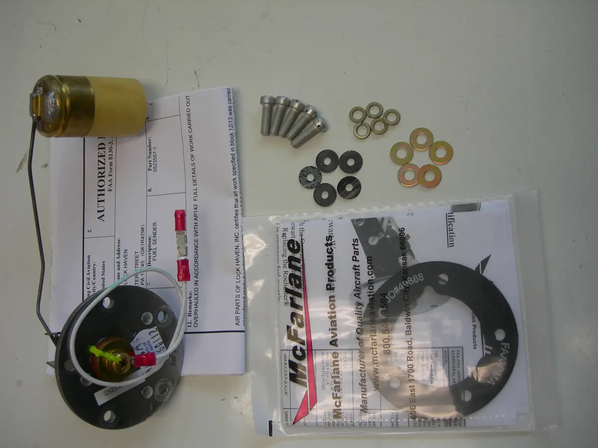 Airward Cessna Fuel Sending Unit Installation Kit B 1