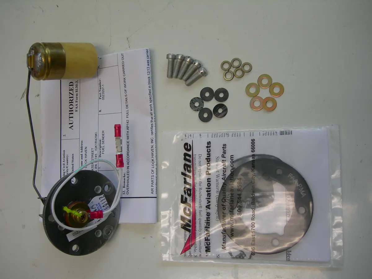 Airward Cessna Fuel Sending Unit Installation Kit A 1