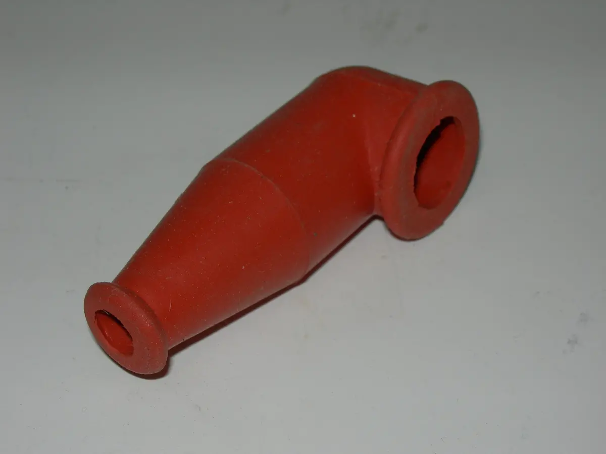 Nipple, Electrical - Terminal - 2.50" Ol - .31" Dia - .56" Hole - Brown 1