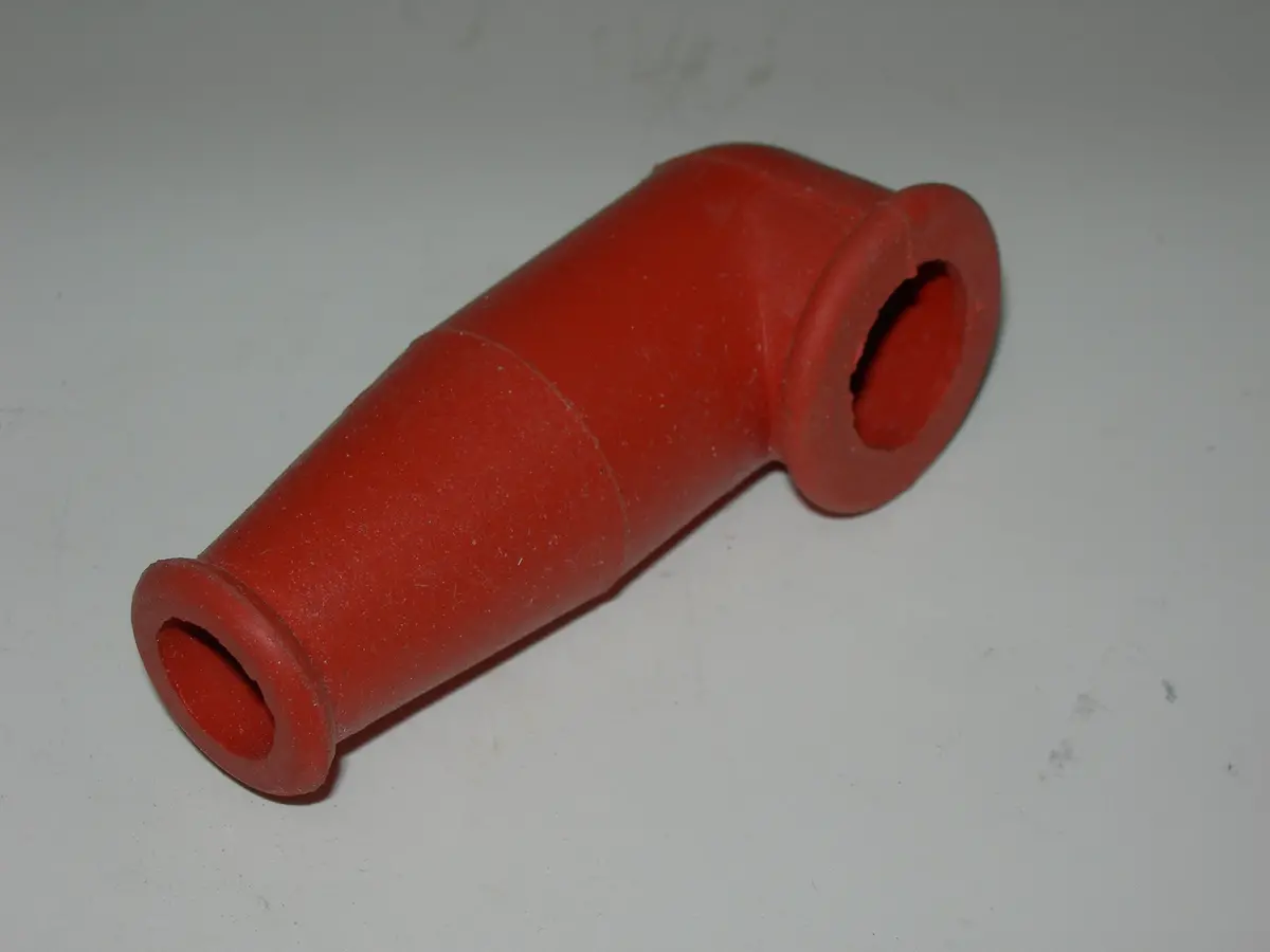 Nipple, Electrical - Terminal - 2.50" Ol - .56" Dia - .43" Hole - Brown 1