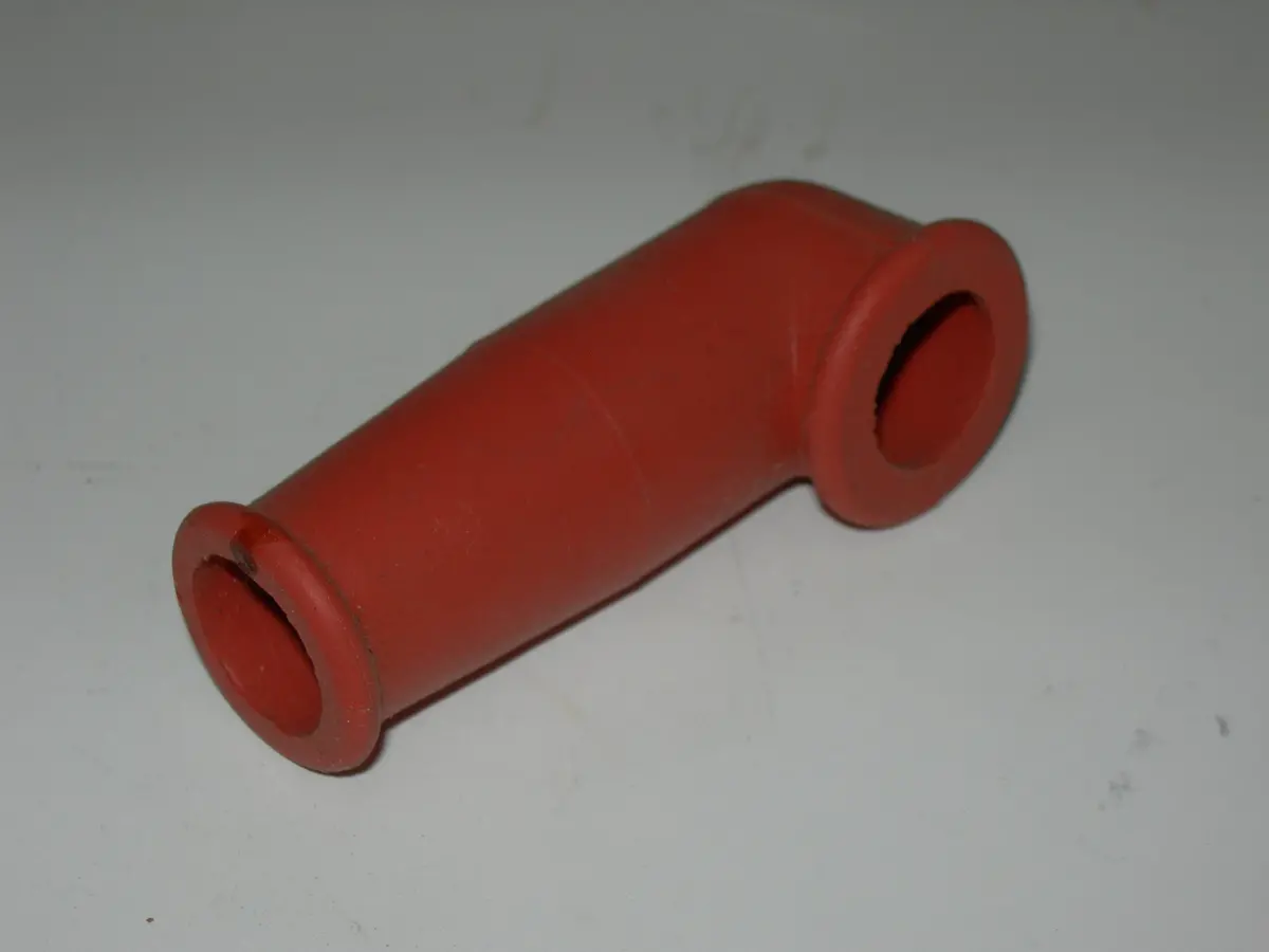 Nipple, Electrical - Terminal - 2.50"Ol - .56" Dia - .56" Hole - Brown 1