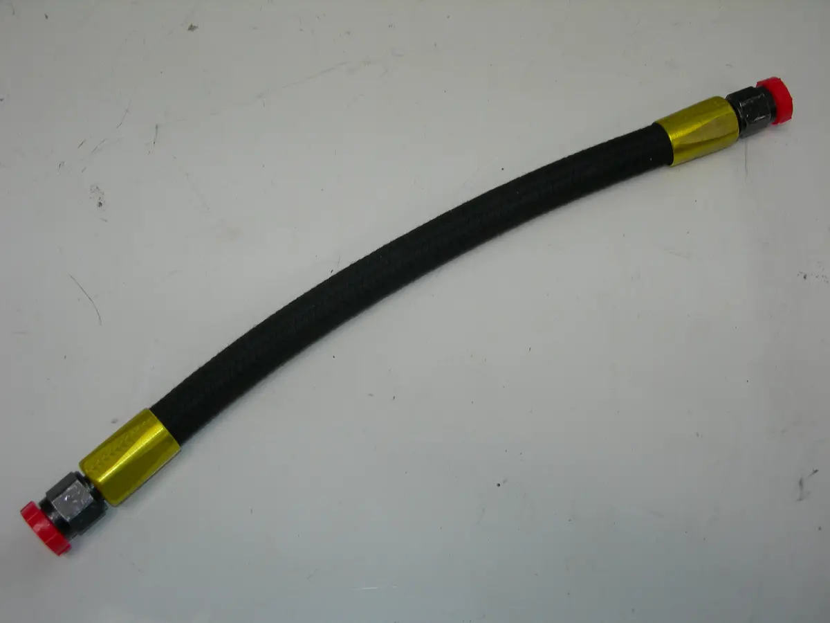 Airward Fuel Flex Hose Assembly - #6 - 13 5/8" Long 1