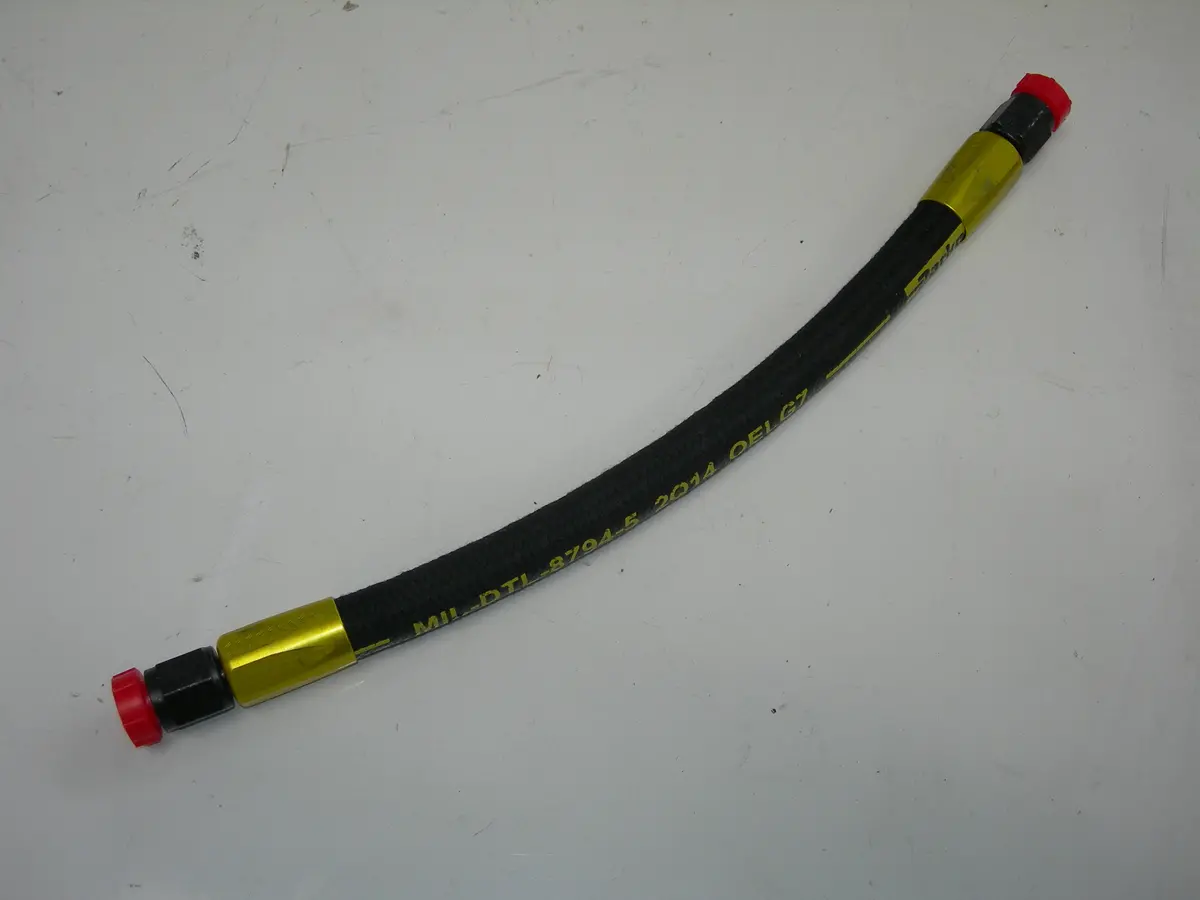 Airward Fuel Flex Hose Assembly - #5 - 11 3/4" Long 1