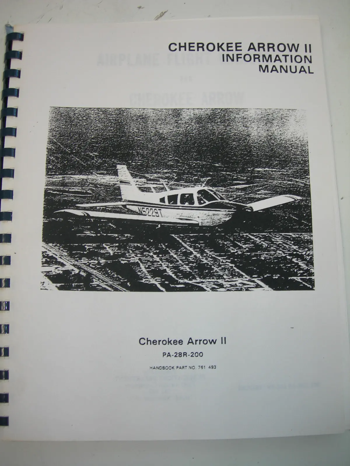 Manual, Piper - Pa28r-200 - Information 1