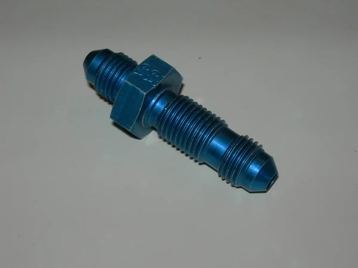 Union, Bulkhead - Flare/Flare - Straight - 1/4" Tube Od 1