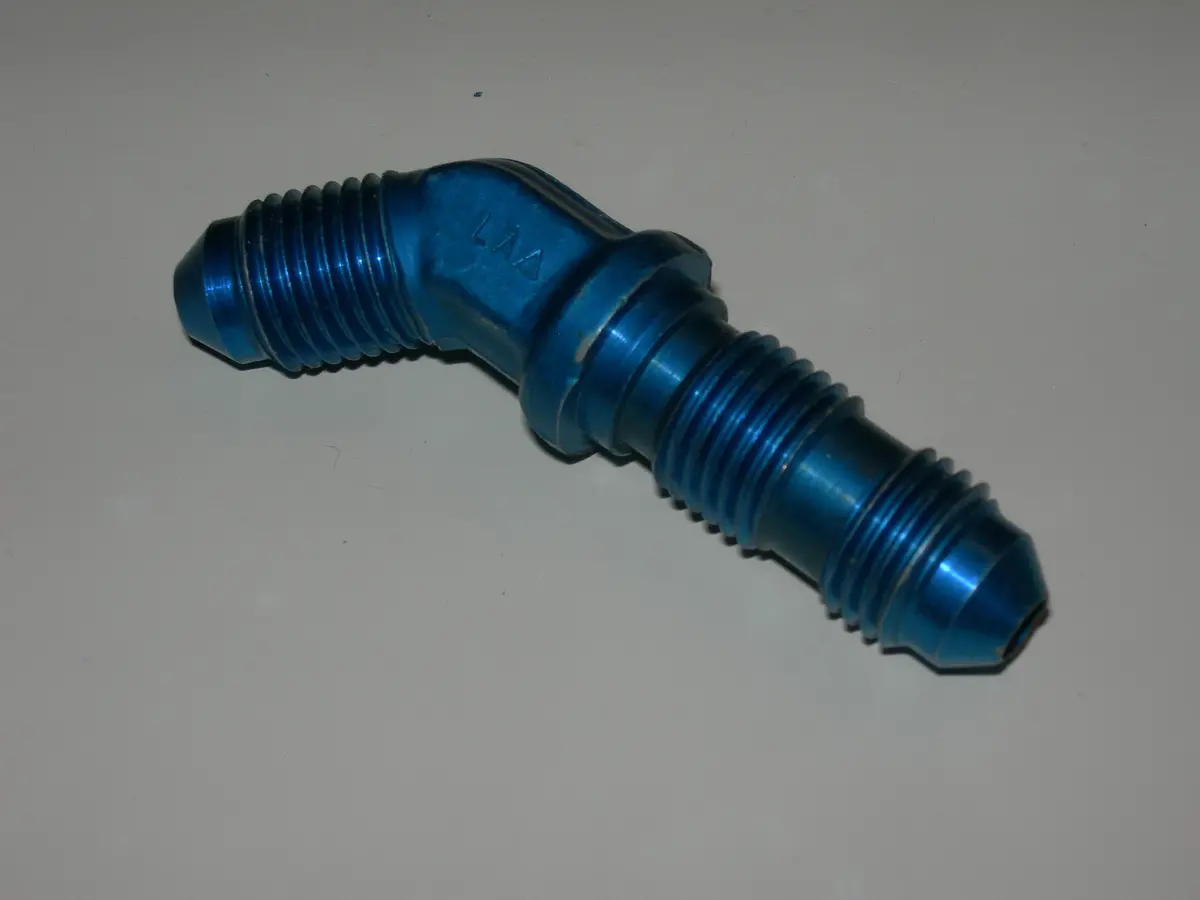 Union, Bulkhead Flare/Flare - 45' - 1/4" Tube Od 1