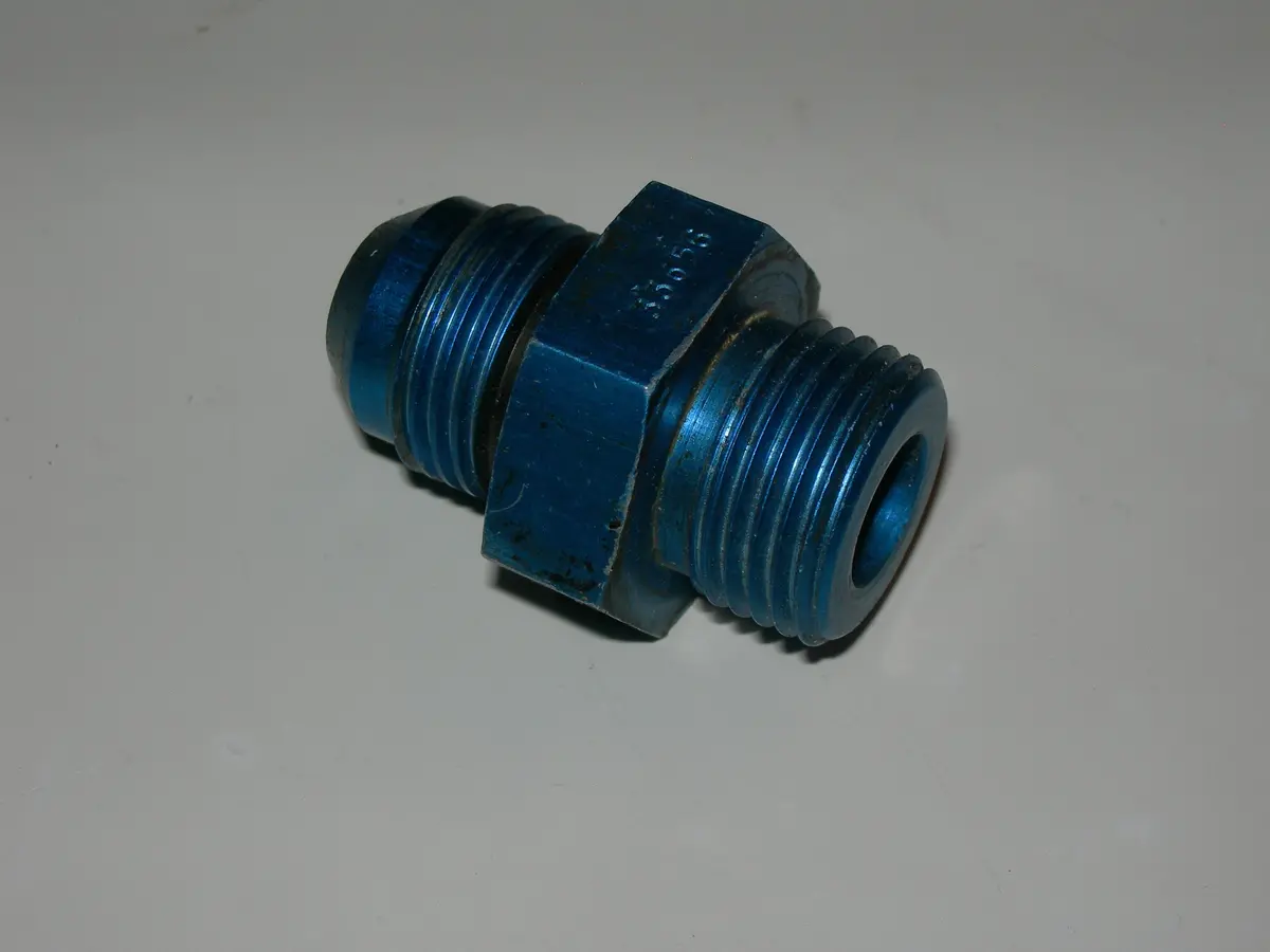 Adapter, Flareless Tube To Flared Tube - 1/2" Tube Od - 1
