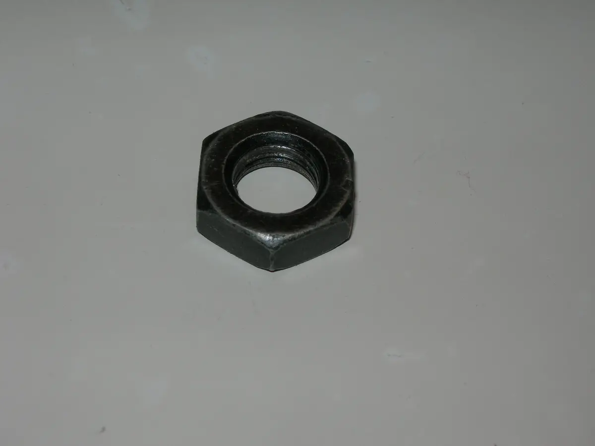 Nut, Bulkhead Adapters - 7/16-20 - 1/4" Tube Od - Steel 1