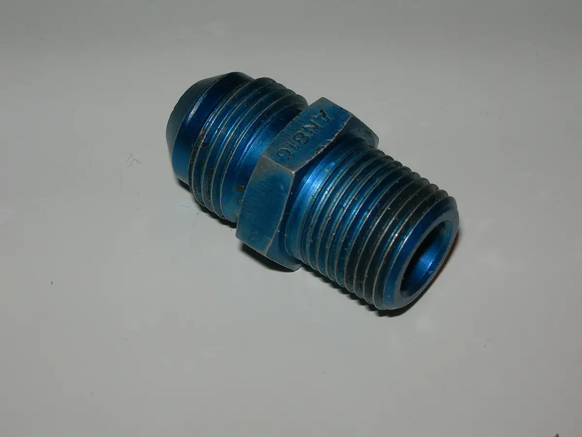 Nipple, Straight - Pipe/Flare - 1/2" Npt - 5/8" Tube Od 1