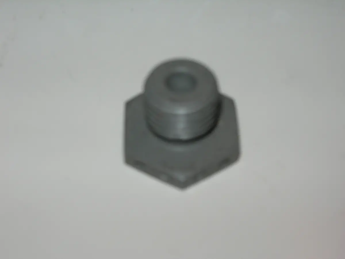 Plug, Bleeder - Straight Threads - 1/4" Tube Od - O-Ring Sealed - Lockwire Holes 1