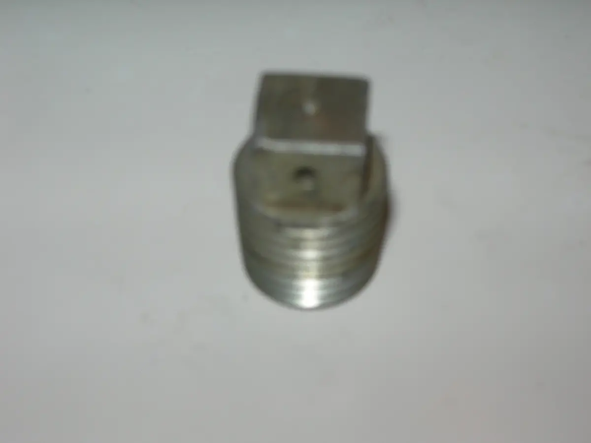 Plug, Internal - Square Head - Drilled - 1/4" Npt 1