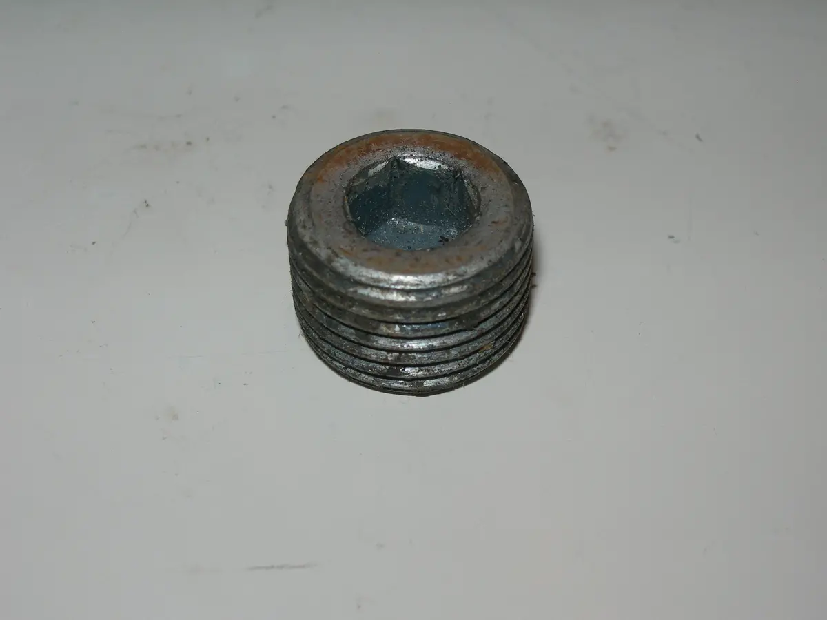 Plug, Internal - Allen - 3/8" Npt - Steel 1