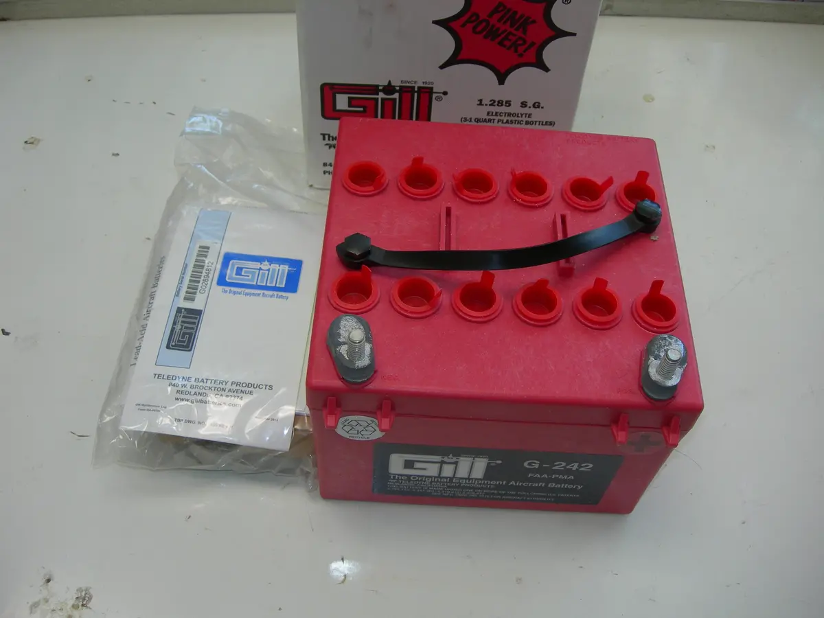 Battery, 24 Volt - Gill - With Acid 1