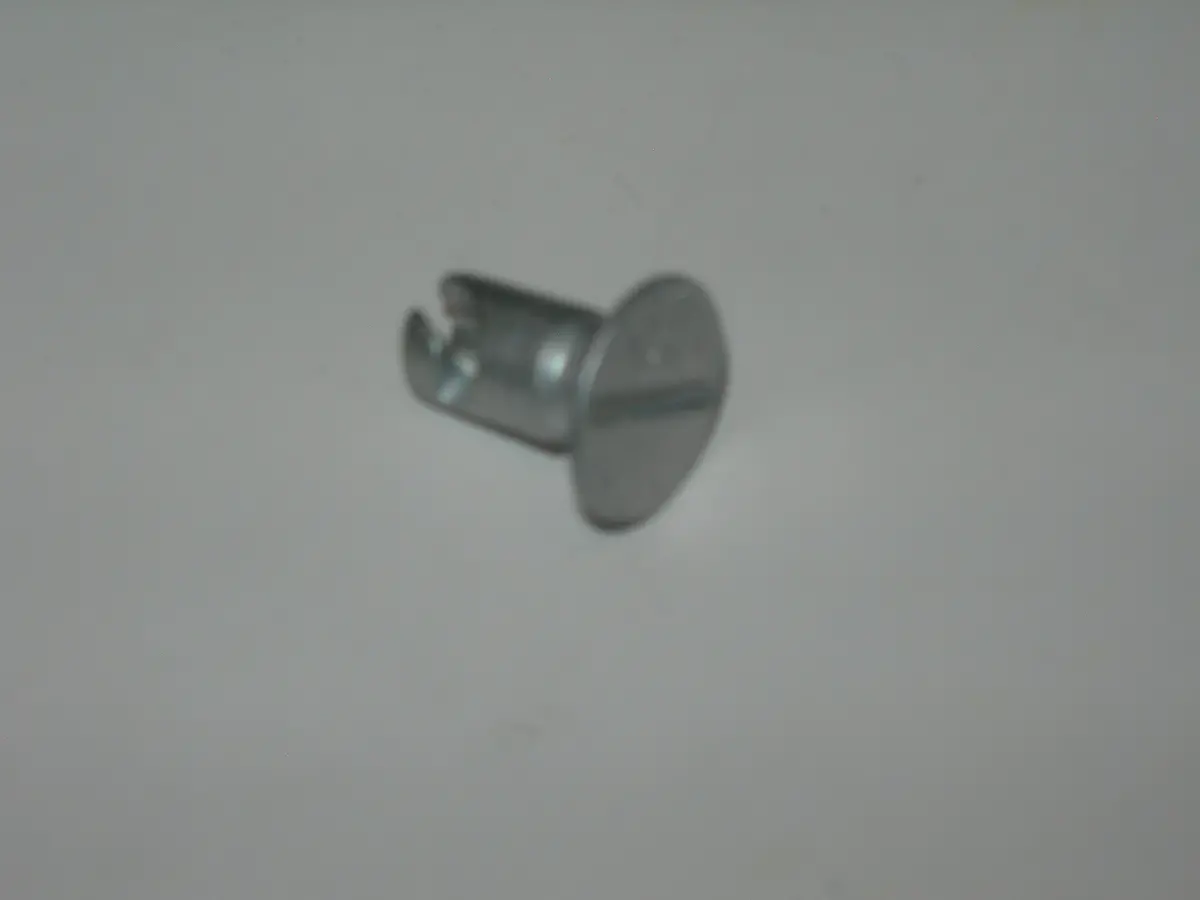 Stud, Flush Head - Long Undercut - 1/4" Dia - .400" Ol - Dzus 1