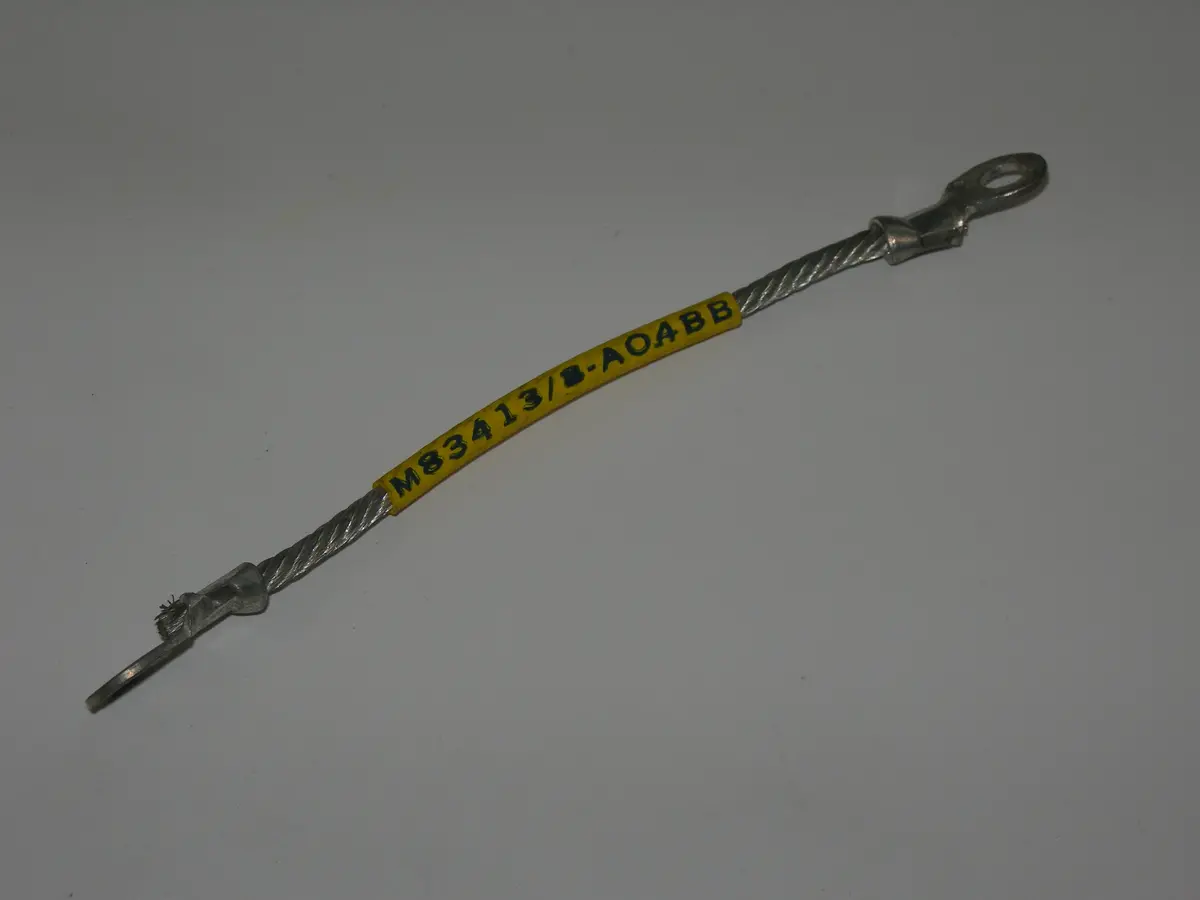 Strap, Bonding - 4" Long - 2 #10 Terminal Ends 1