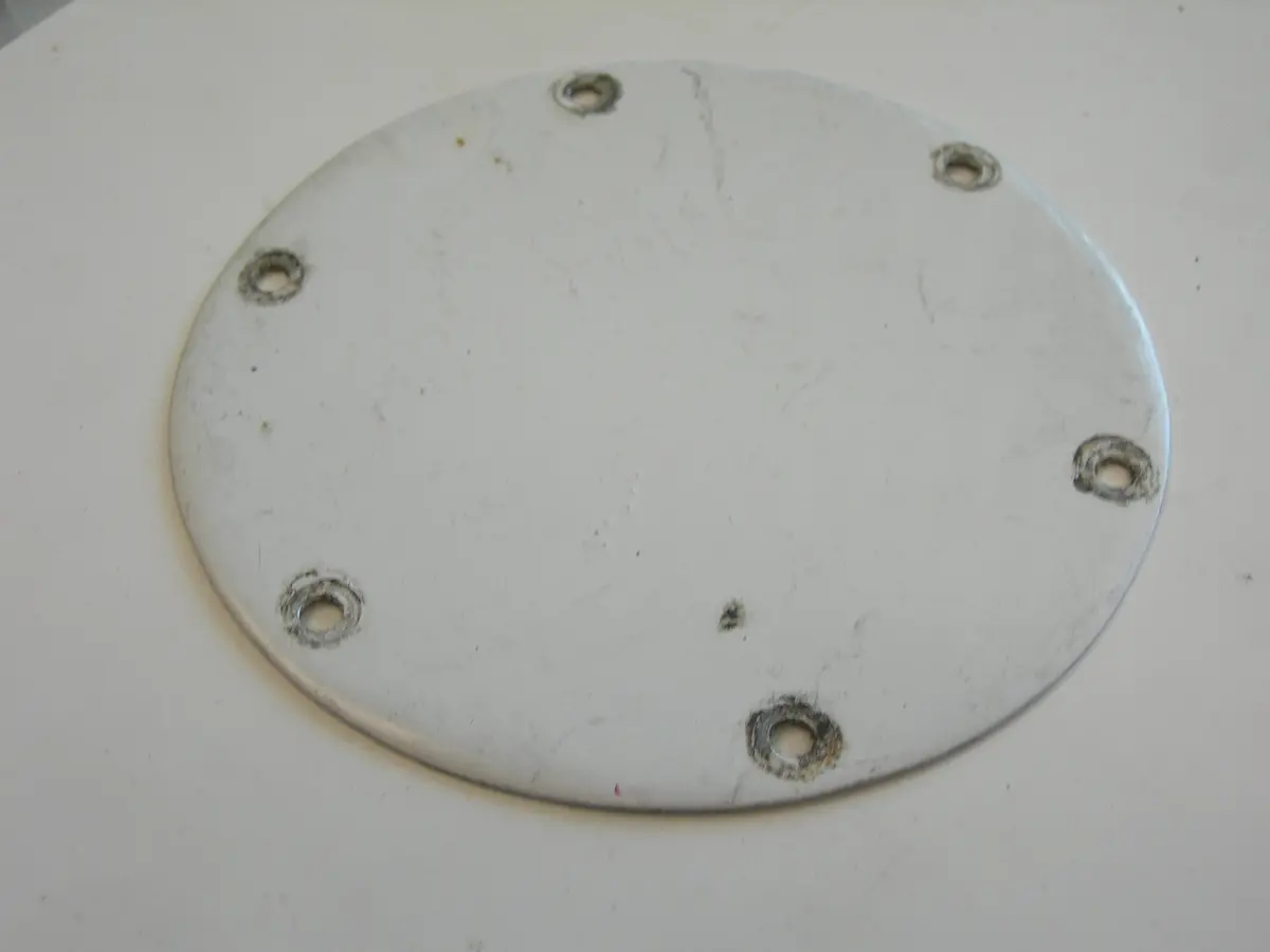 Cover, Plate - Inspection - 5" Round - 6 Holes 1