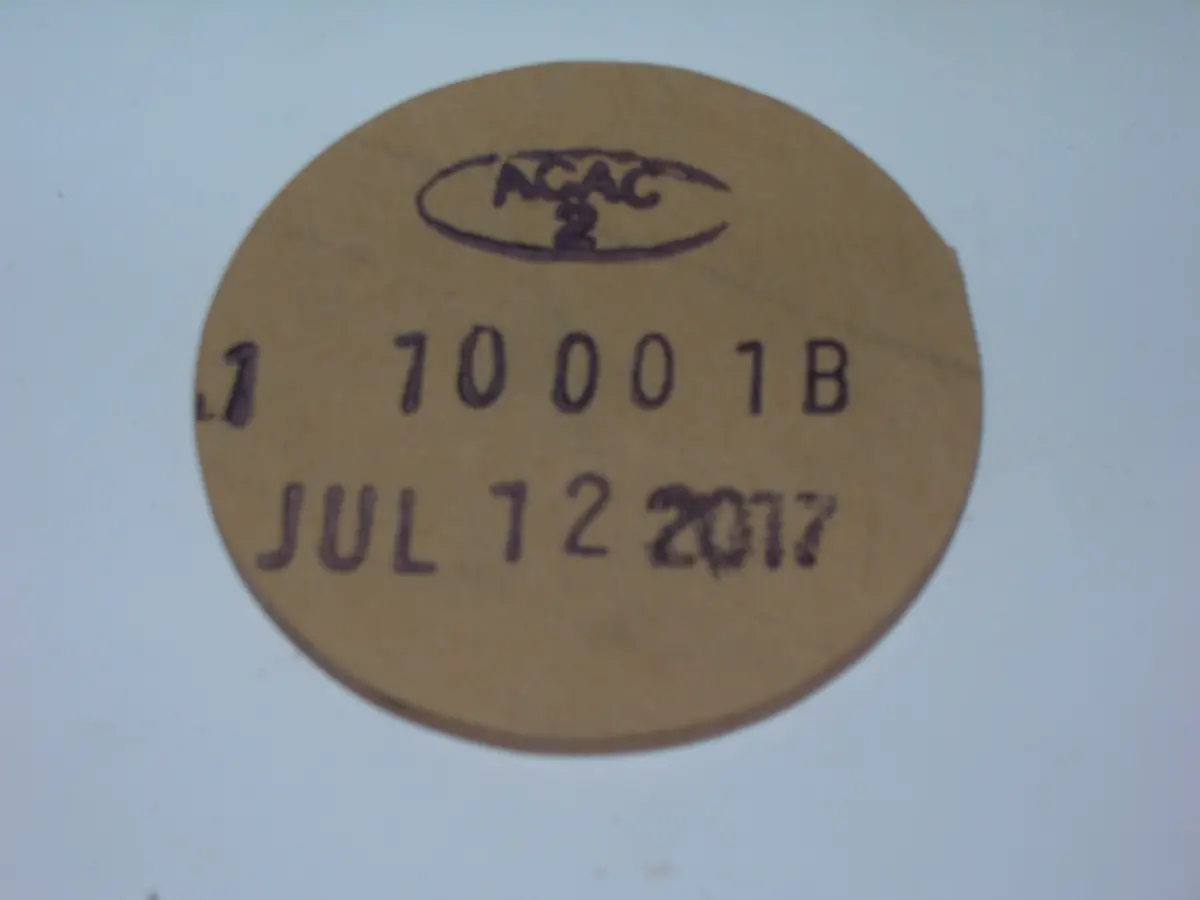 Plastic Cover, Fuel Gauge - Citabria 1