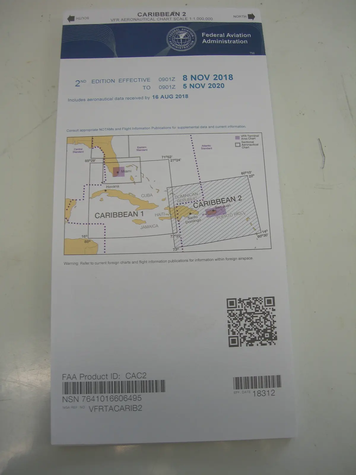 Terminal Chart, Caribbean Vfr Aeronautical - Eastern 1