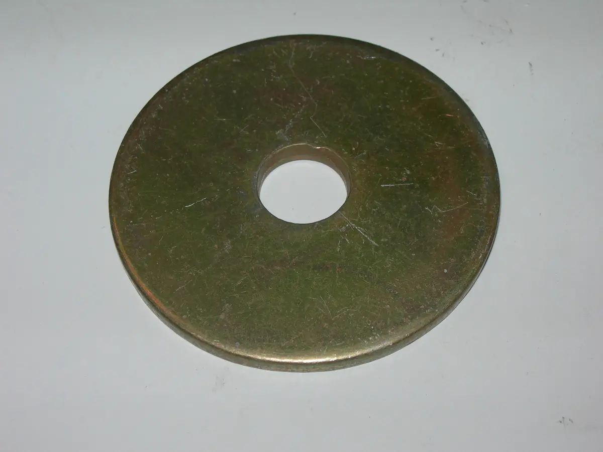 Washer, Flat - 2" Od - 7/16" Id - 1/8" Thick - Steel 1