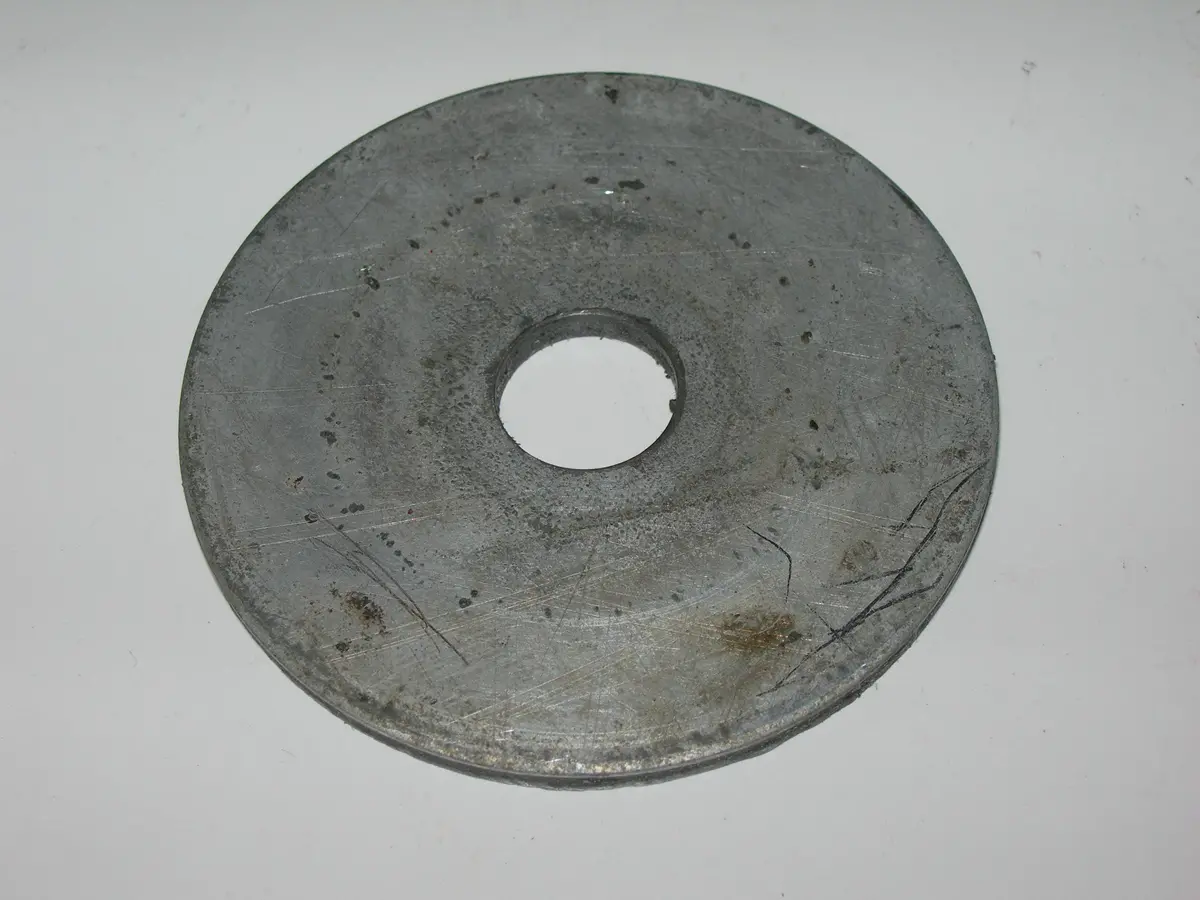 Washer, Flat - 2" Od - 7/16" Id - 1/8" Thick - Steel 1