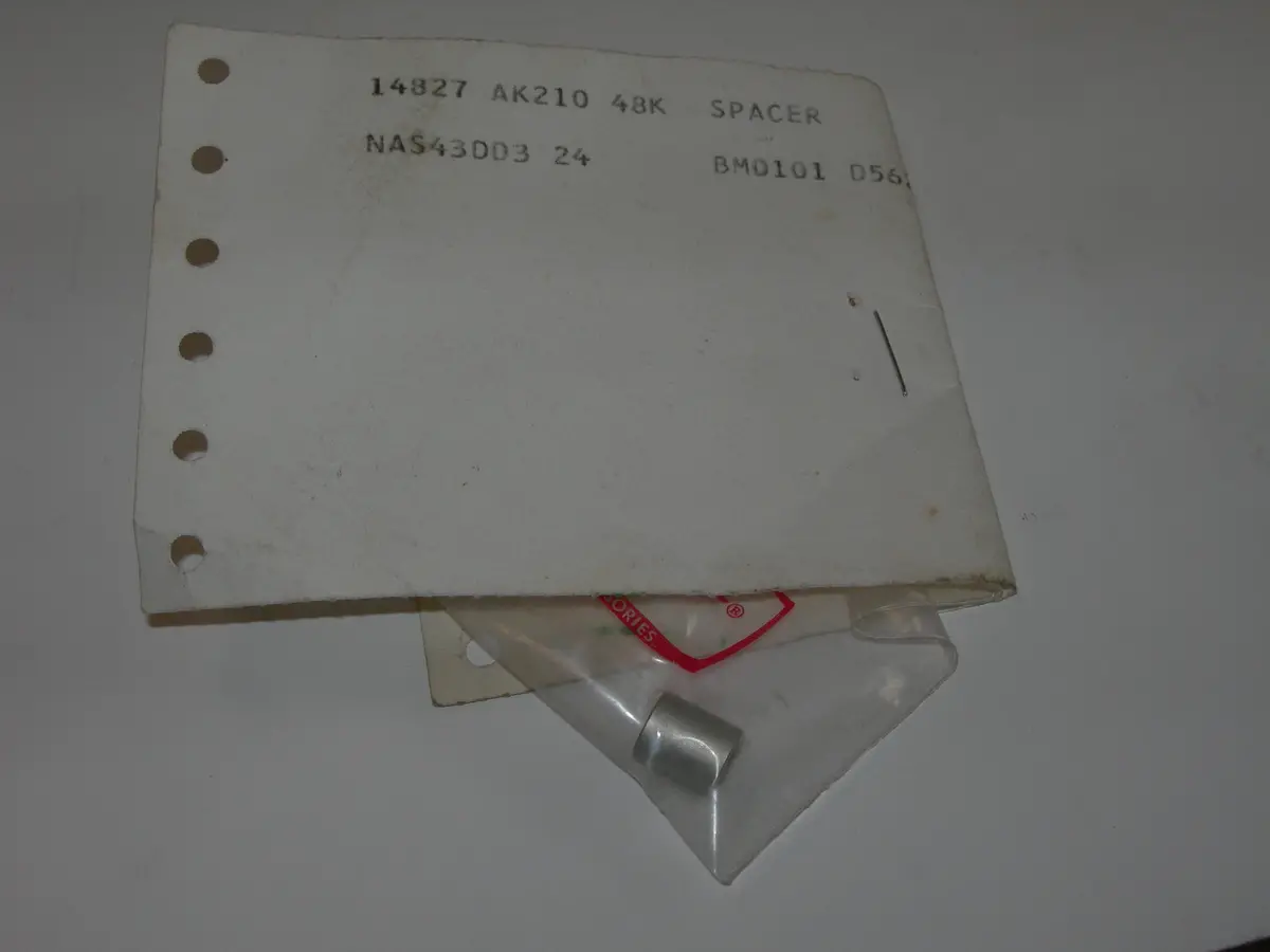 Spacer, 5/16" Od X 3/16" Id X 3/8" Ol 1