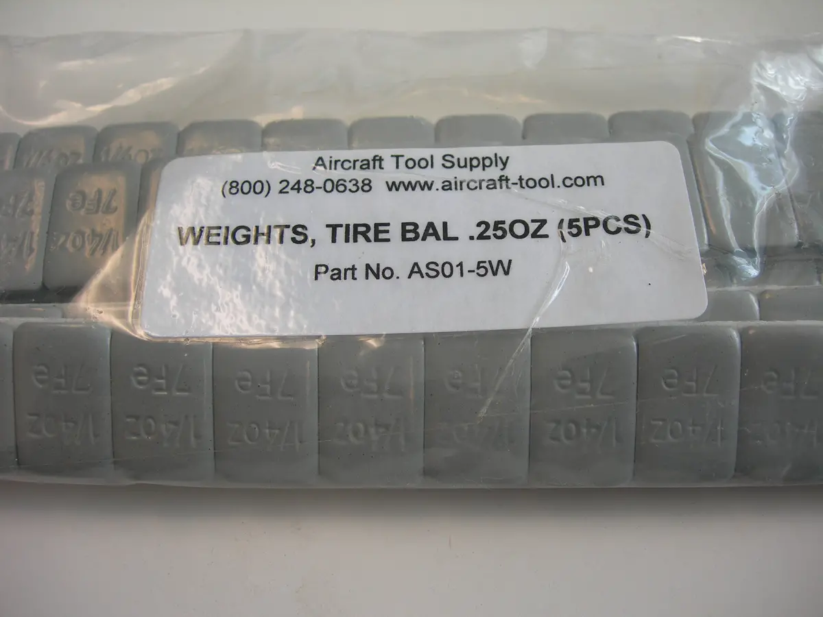 Weight, Tire Balance - .25 Ounce 1