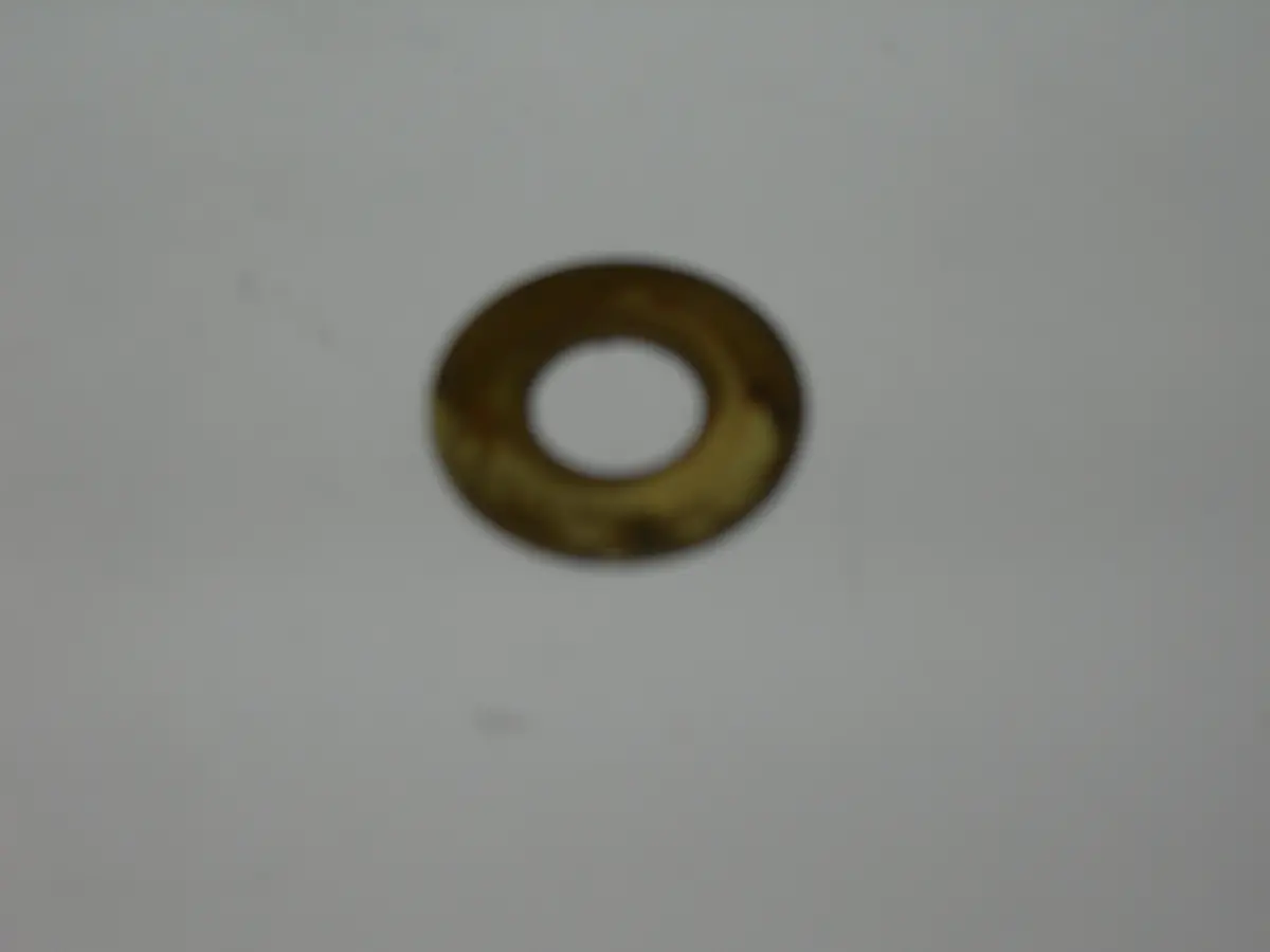 Washer, Door Latch - Brass 1