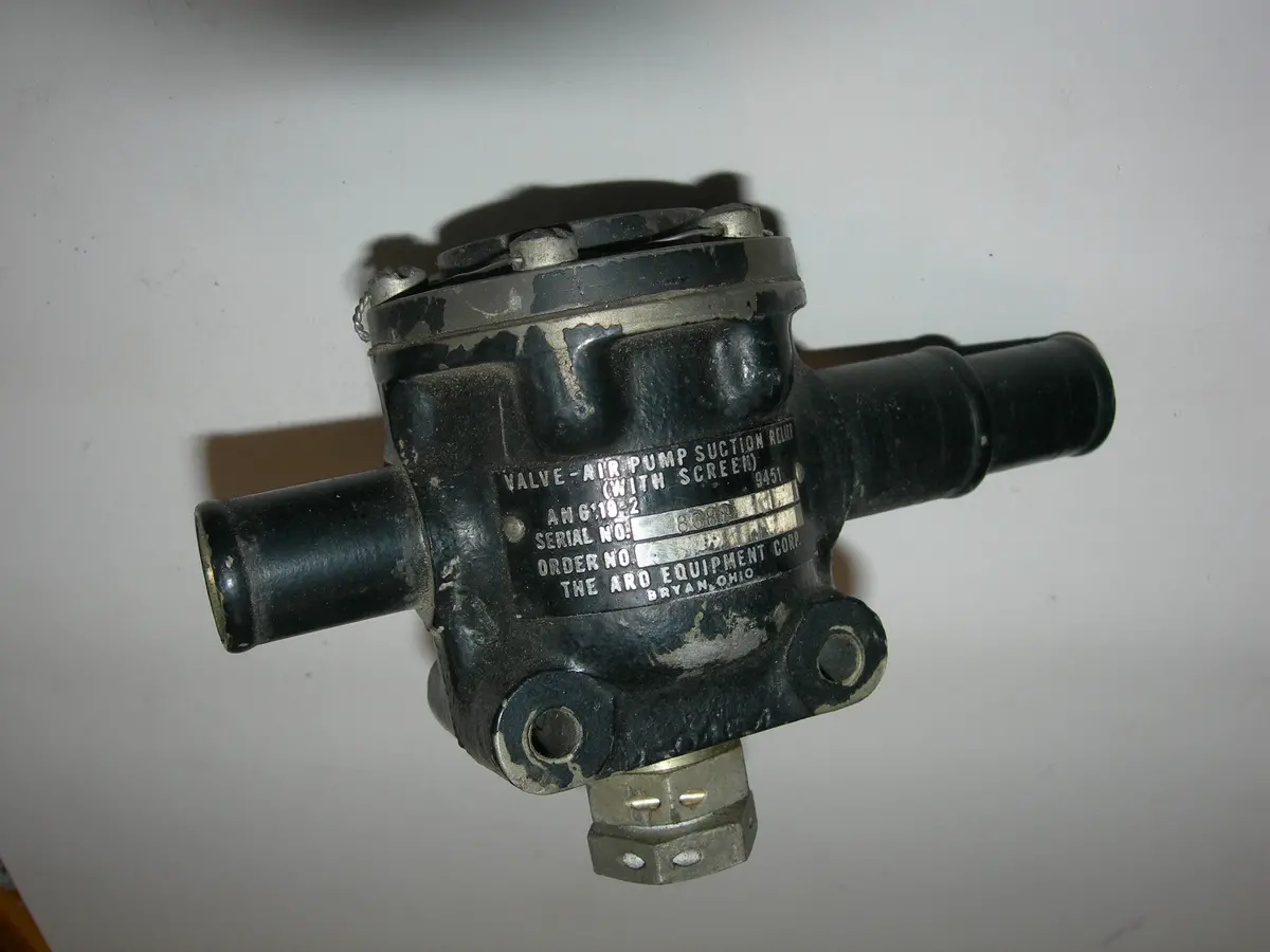 Valve, Air Pump Suction Relief - Model 9451 - Aro 1