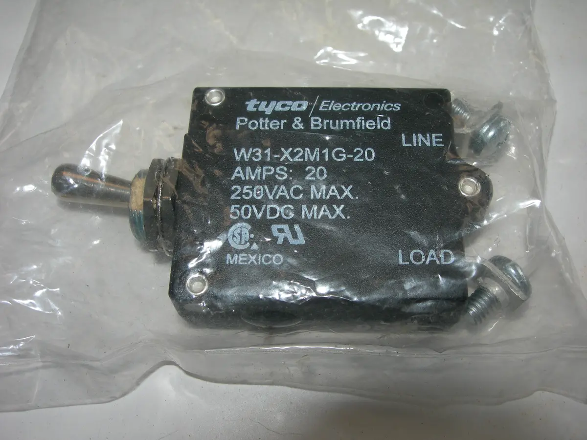 Breaker, Circuit - Switch - 20 Amp 1