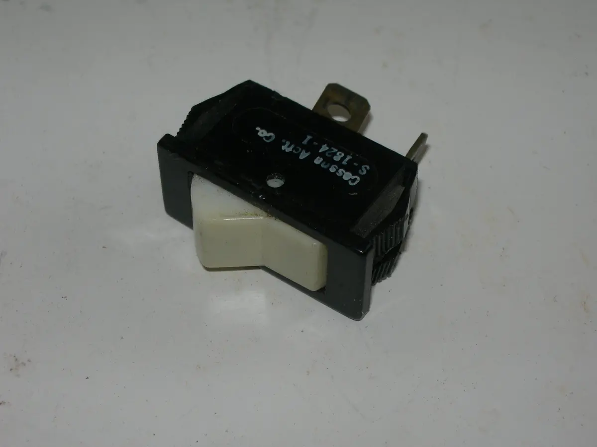 Switch, Rocker - Spst - White 1