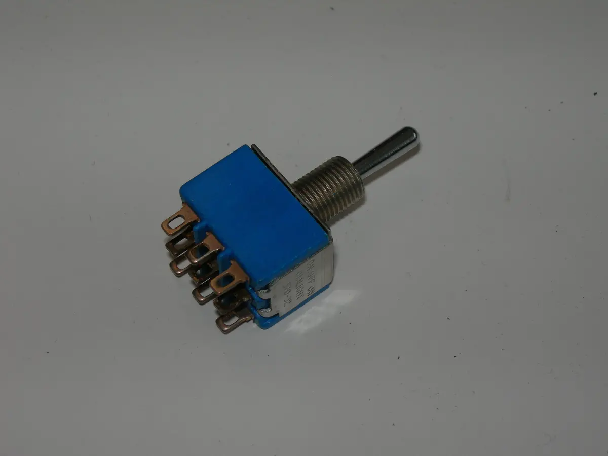 Switch, On-Off-On - 3 Pole - Miniature - Dialight 1
