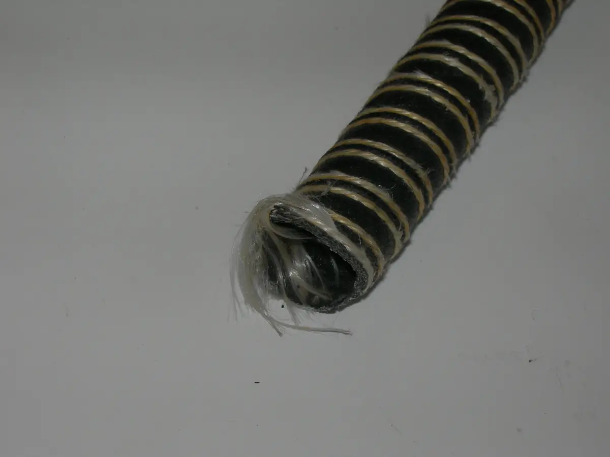 Ducting, Hose - 5/8" Id - Coiled Steel With Covered External & Internal Fabric 1
